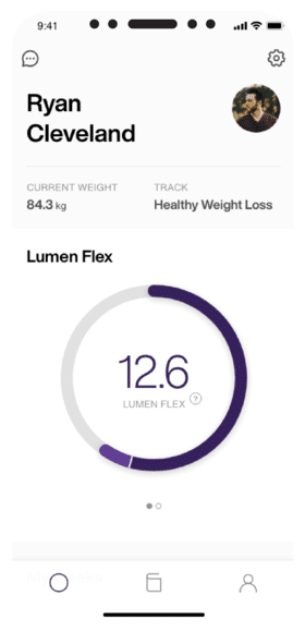 Real-time daily metabolic insights in a phone